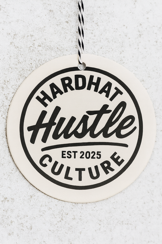 Hardhat Hustle Culture Air Freshener – Multiple Scents & Colors
